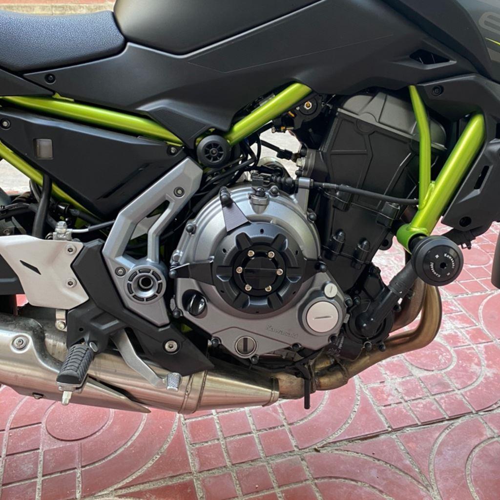 新款摩托车川崎Kawasaki Z650发动机保护盖引擎护罩防摔ninja650
