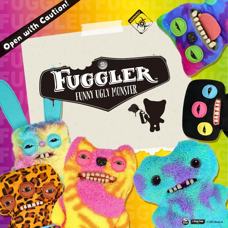 【奇妙商店】官方正版fuggler 萌牙怪兽玩偶 丑萌搞怪 实验室系列