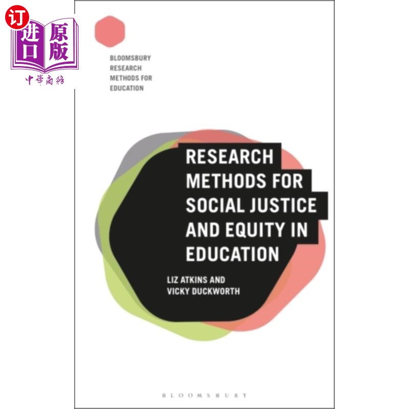 海外直订Research Methods for Social Justice and Equity i... 社会公正与教育公平的研究方法