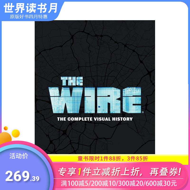 【预售】窃听风云：视觉历史 The Wire: The Complete Visual History 原版英文生活 正版进口图书