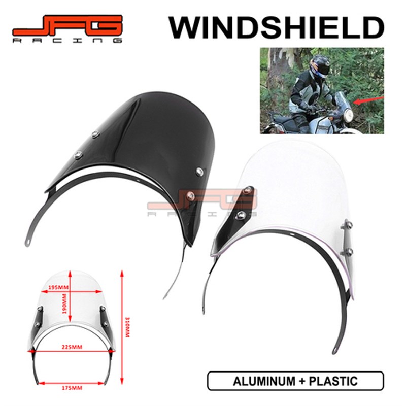 厂家适用大多数摩托车通用摩托车改C装配件防尘挡风ABS塑料流线型