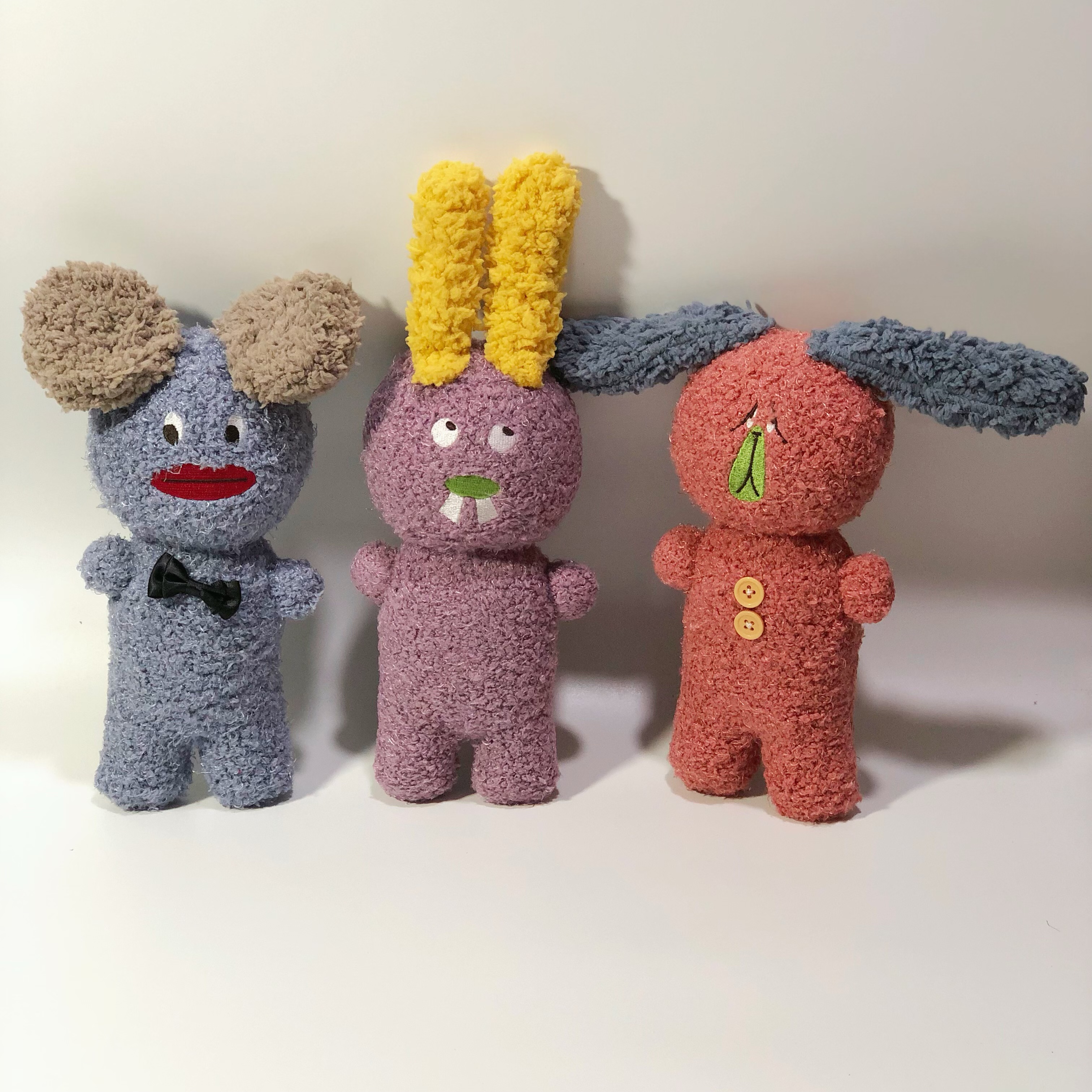 原创作品袜子娃娃手工diy材料包 手工制作学习教程玩偶成品定制