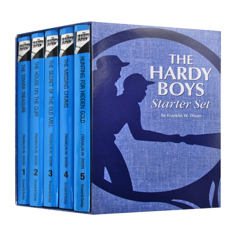 The Hardy Boys Starter Set 哈迪男孩 1-5套装 英文原版儿童文学读物 进口英语书籍
