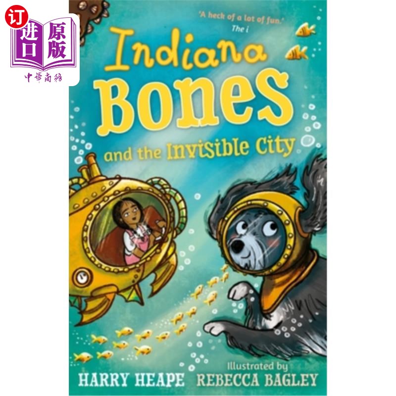 海外直订Indiana Bones and the Invisible City 印第安那的骨头和看不见的城市