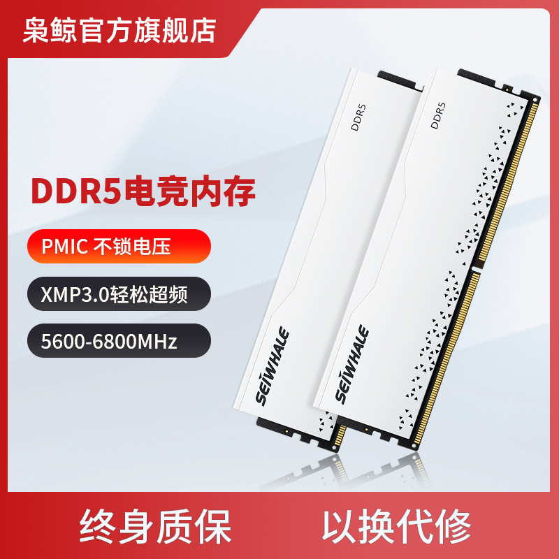 枭鲸审判者DDR5台式机内存条16G/32G/48G 5600 6000海力士6400