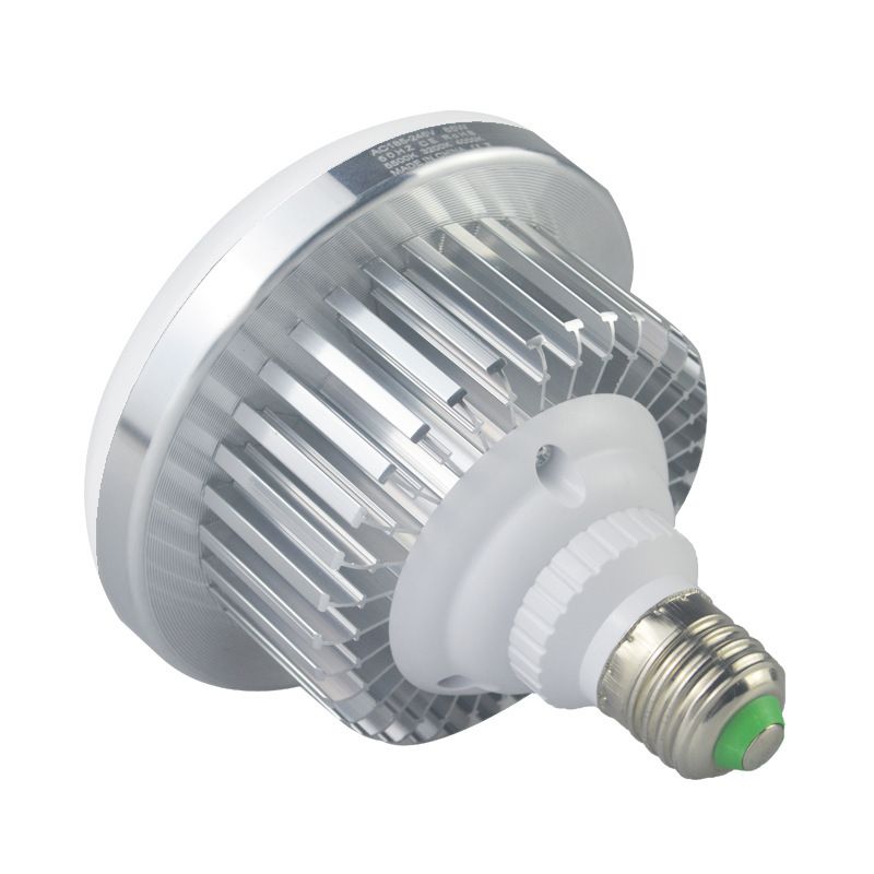 厂家85W冷暖三色摄影LED蘑菇灯 遥控调节摄影灯泡 柔光箱LED摄影
