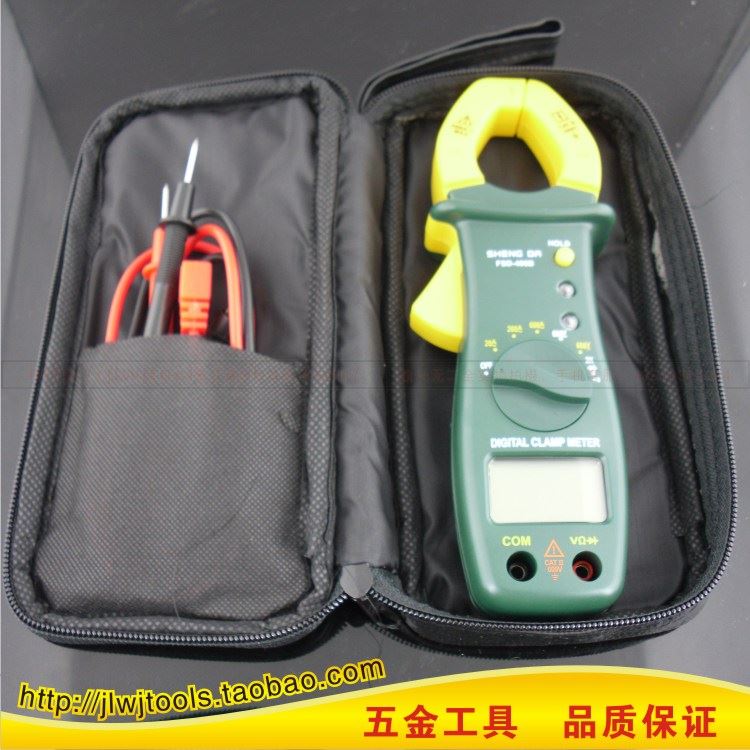 。工具406B数字钳型表 钳形万用表 数显电流表 电流测量器 包邮