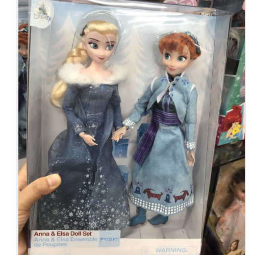 正版沙龙娃娃白雪公主长发公主安娜美人鱼卡通儿童男女孩礼物玩具