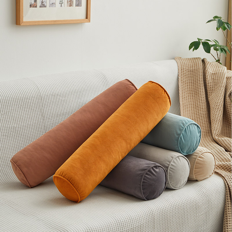 沙发圆柱形抱枕圆形枕头腰枕客厅靠头沙发头枕靠枕圆枕腰垫可拆洗