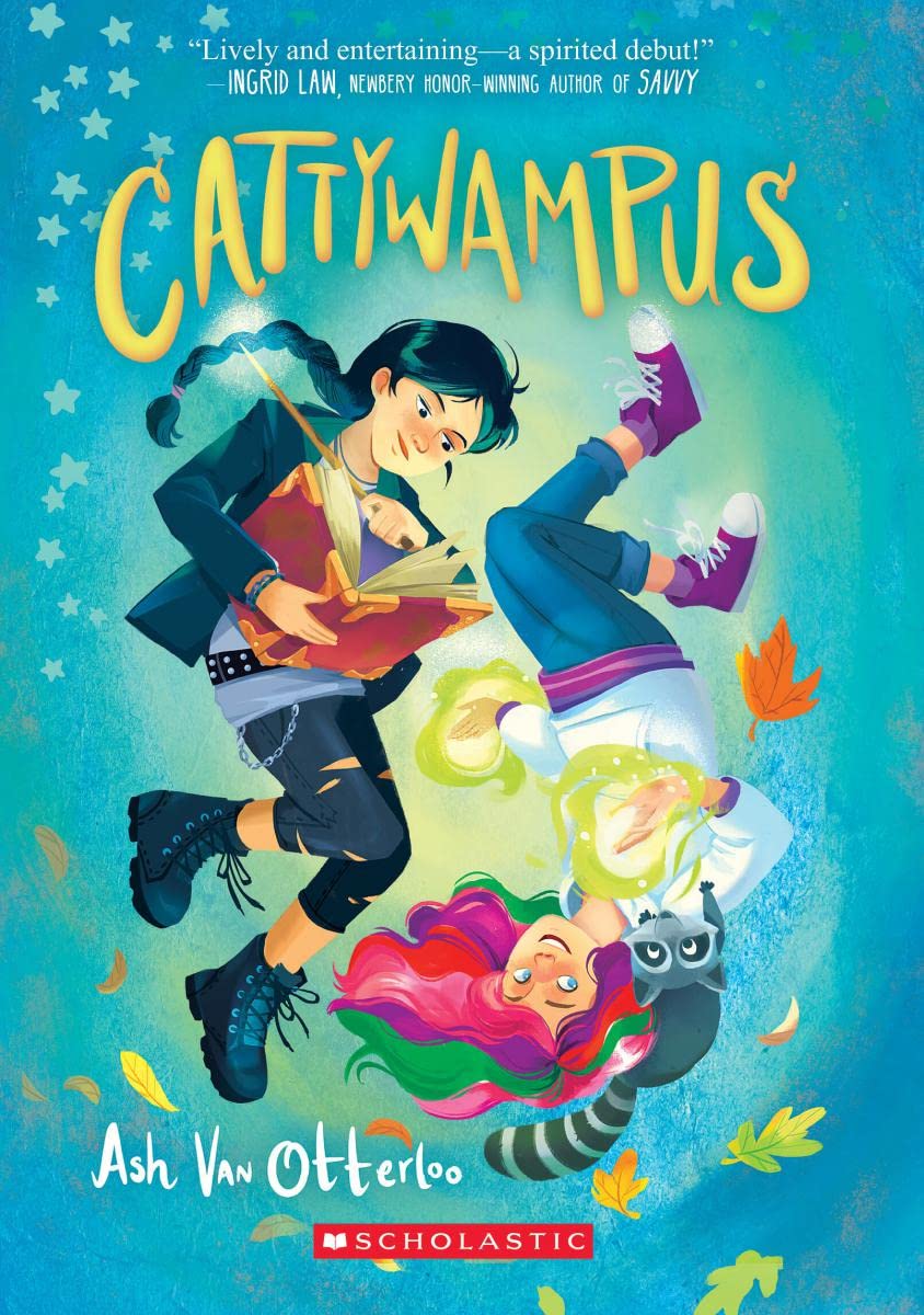 【预售】英文原版 Cattywampus 黑暗魔法 Scholastic出版Ash Van Otterloo奇幻魔法小说儿童文学英语课外阅读儿童故事书籍