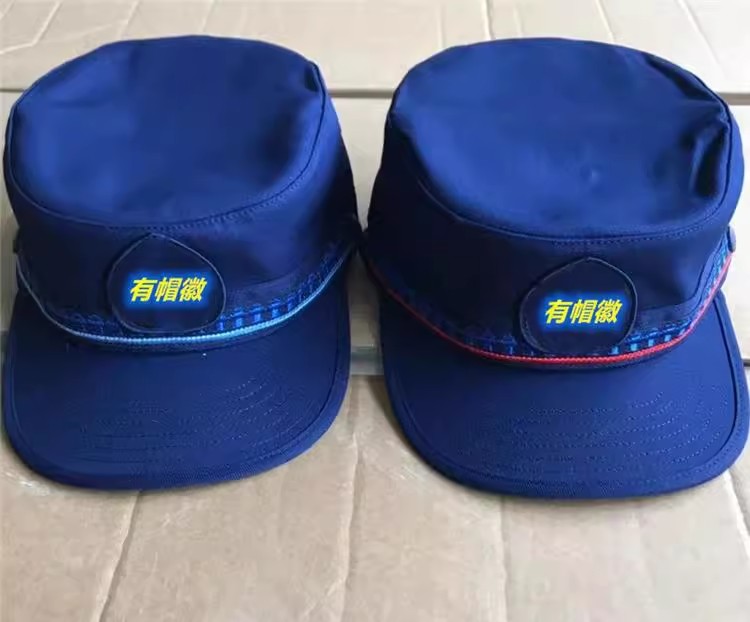 正品新式蓝色夏季迷彩帽蓝色火焰消防户外救援冬季鸭舌帽
