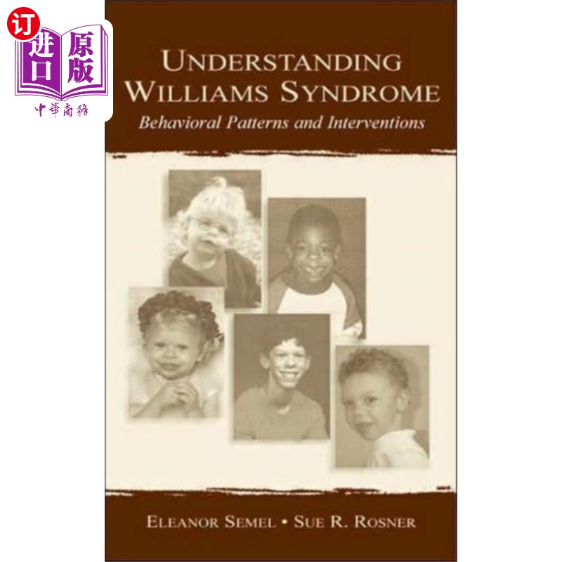 海外直订Understanding Williams Syndrome 了解威廉姆斯综合症