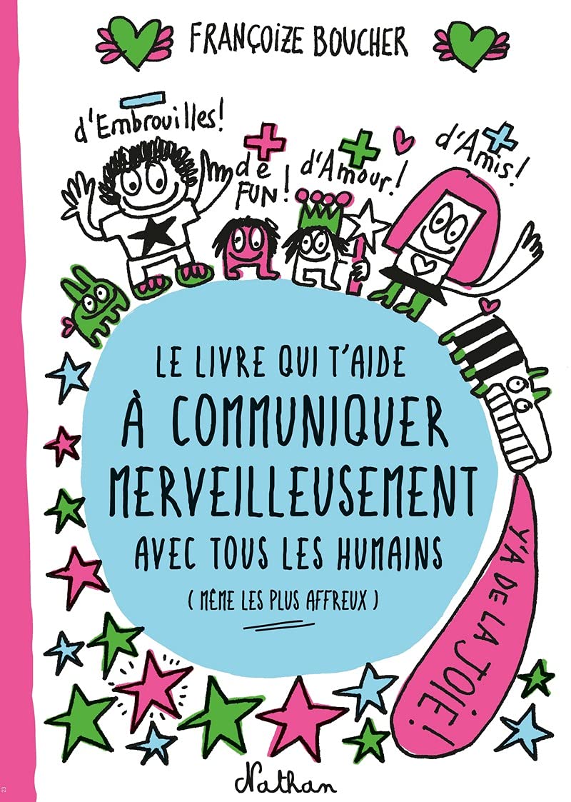 现货 这样说话同学都爱和你玩 弗朗索瓦丝·布歇 儿童沟通能力绘本 法语原版Françoize Boucher livre qui t'aide à communiquer