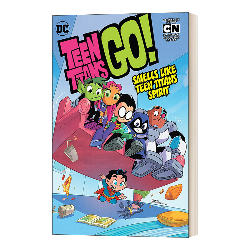 少年泰坦出击 英文原版 Teen Titans Go! Vol.4 Smells Like Spirit 第4卷 闻起来像青少年泰坦精神 英文版进口英语书