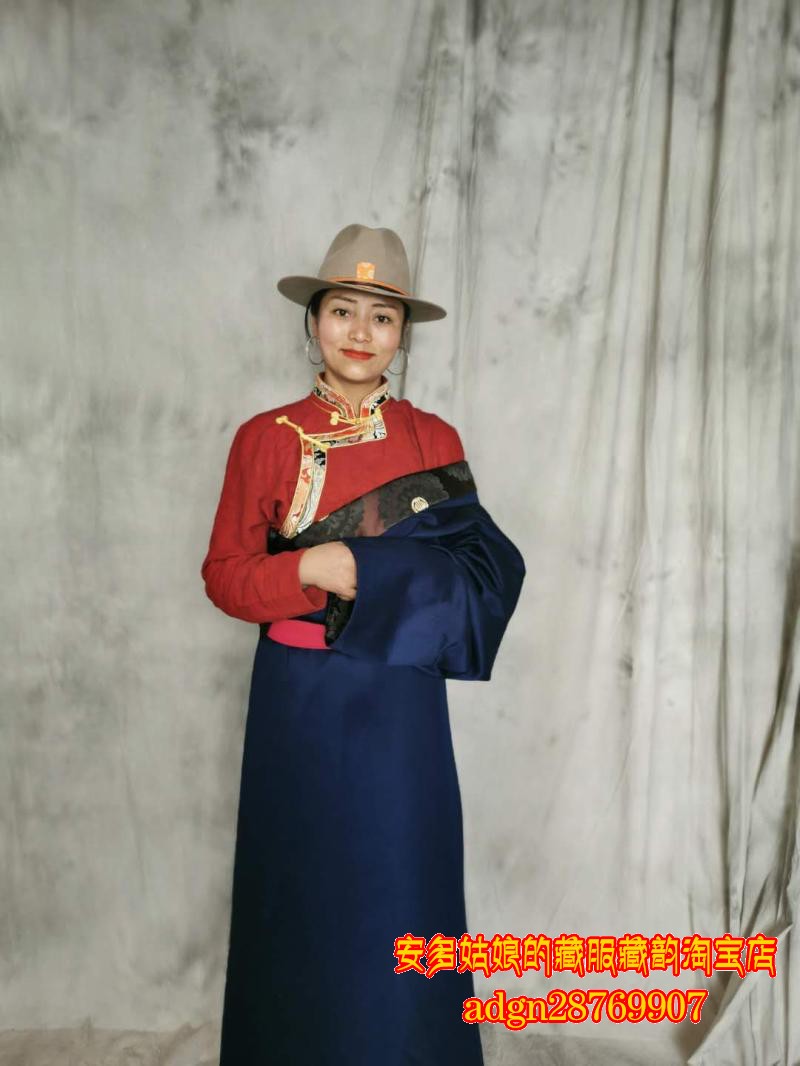 安多姑娘推荐西藏藏族藏服藏装藏式帽子民族风宽帽檐男女牛仔帽