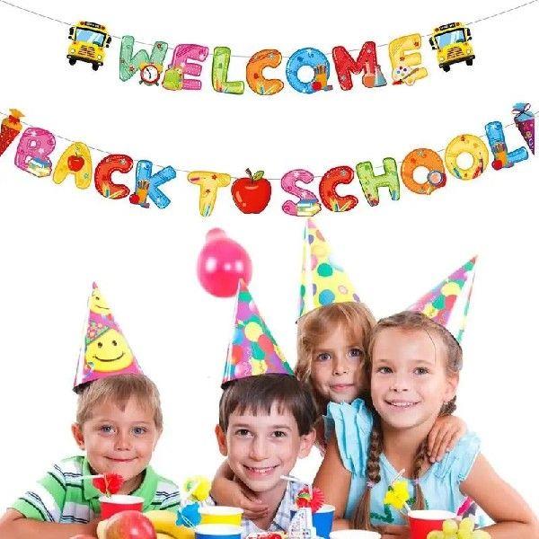 Back To School Banner First Day Of School Classroom Banner