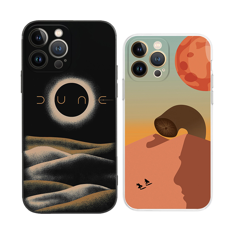甜茶沙丘dune概念画海报周边沙漠科幻荒漠适用于iPhone15 ProMax/14 plus苹果13Pro手机壳12/11防摔保护壳套