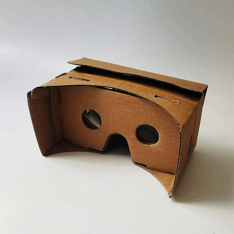 自制VR眼镜3D虚拟现实科技小制作创新科学实验课外教具手工材料包
