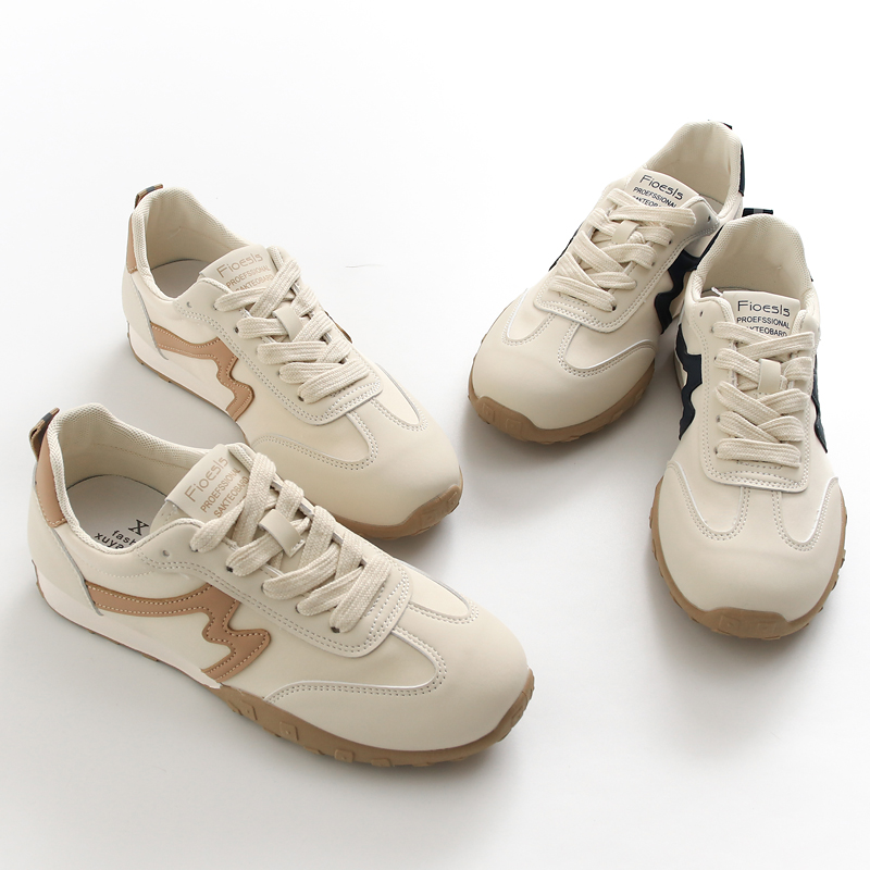 新款运动皮鞋小白鞋百搭舒适休闲跑步柔软轻巧防滑秀气女鞋M829