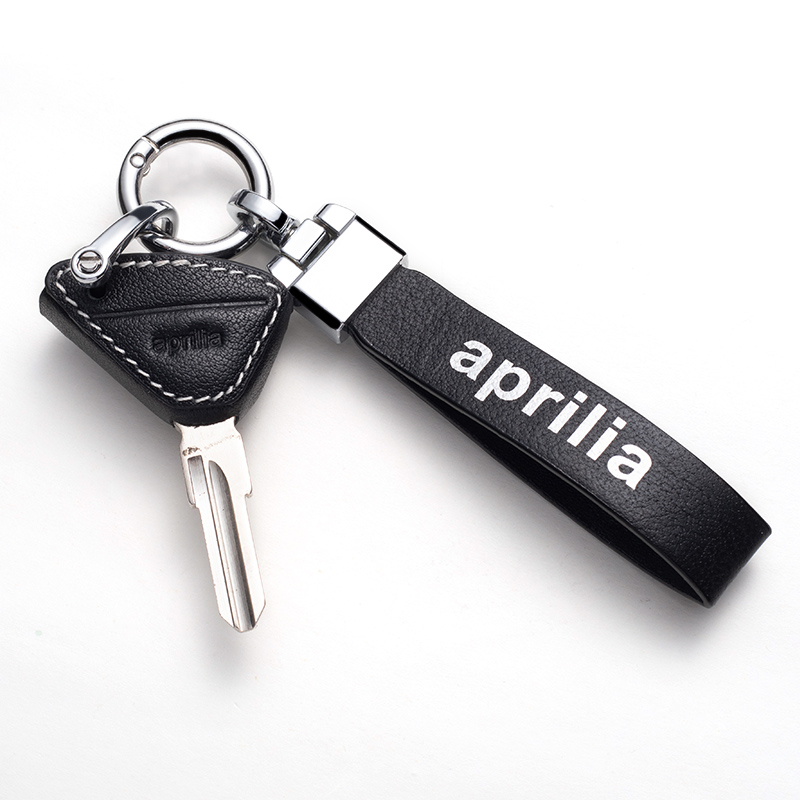 阿普利亚GPR150钥匙套RS660/GT200摩托车APR125真皮钥匙包扣保护