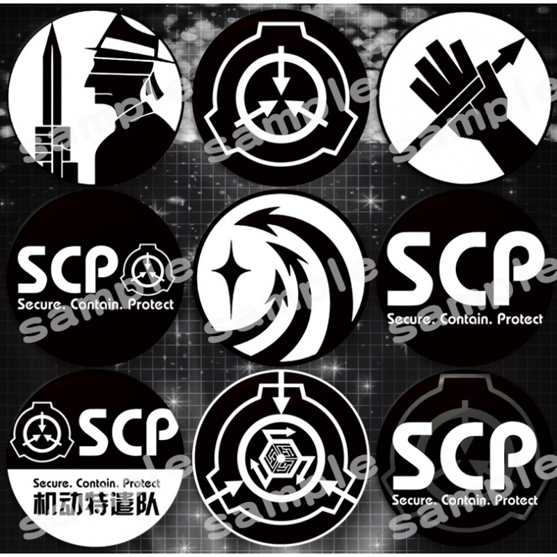 SCP基金会吧唧该死的联邦特员ALPHA红右手DELTA5创意动漫周边徽章