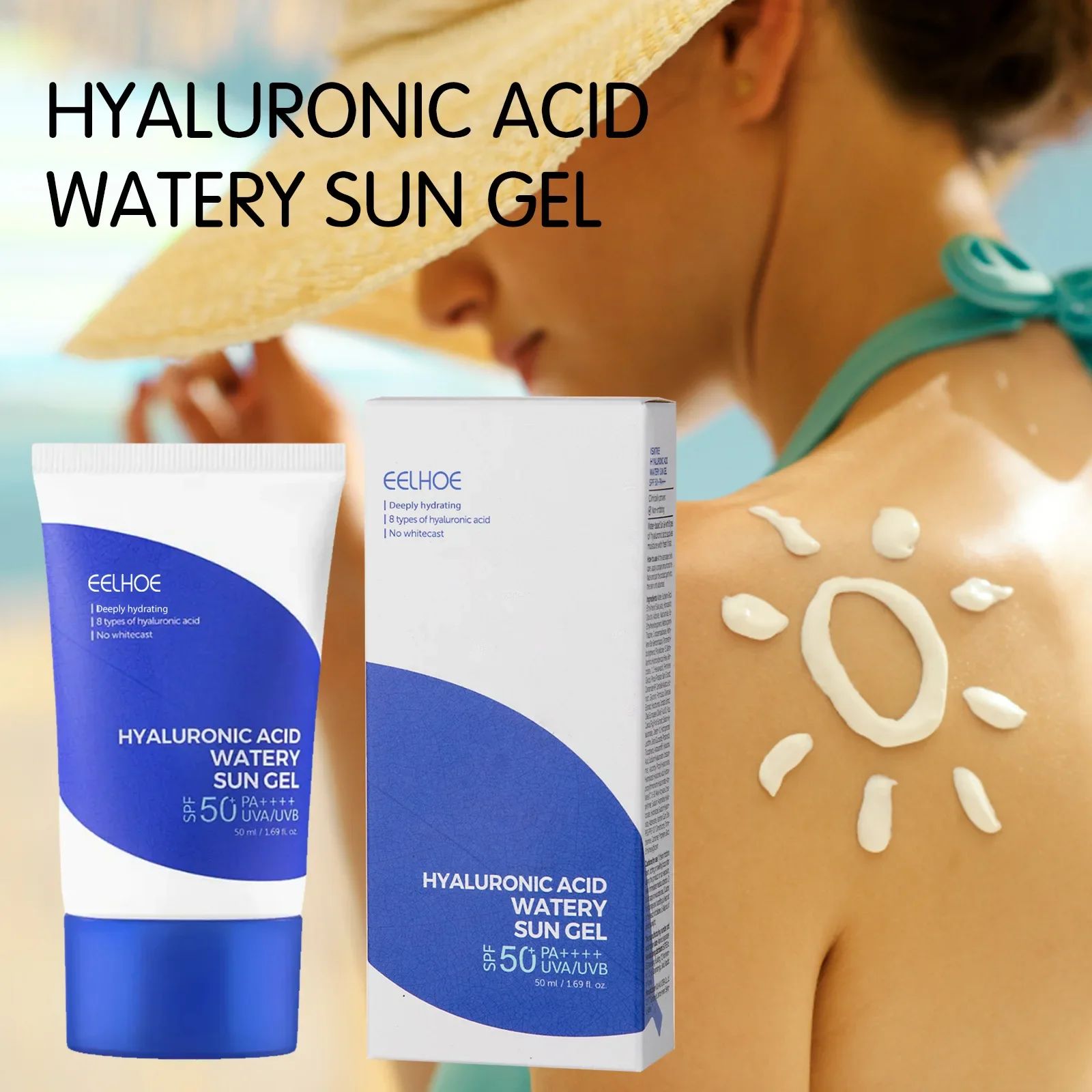 Sunscreen Cream Isntree SPF50+ PA++++ Gel Isolation Lotion F