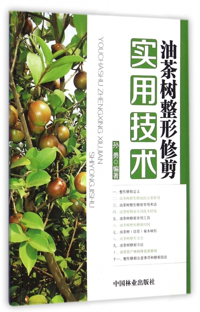 【正版包邮】 油茶树整形修剪实用技术 孙勇 中国林业