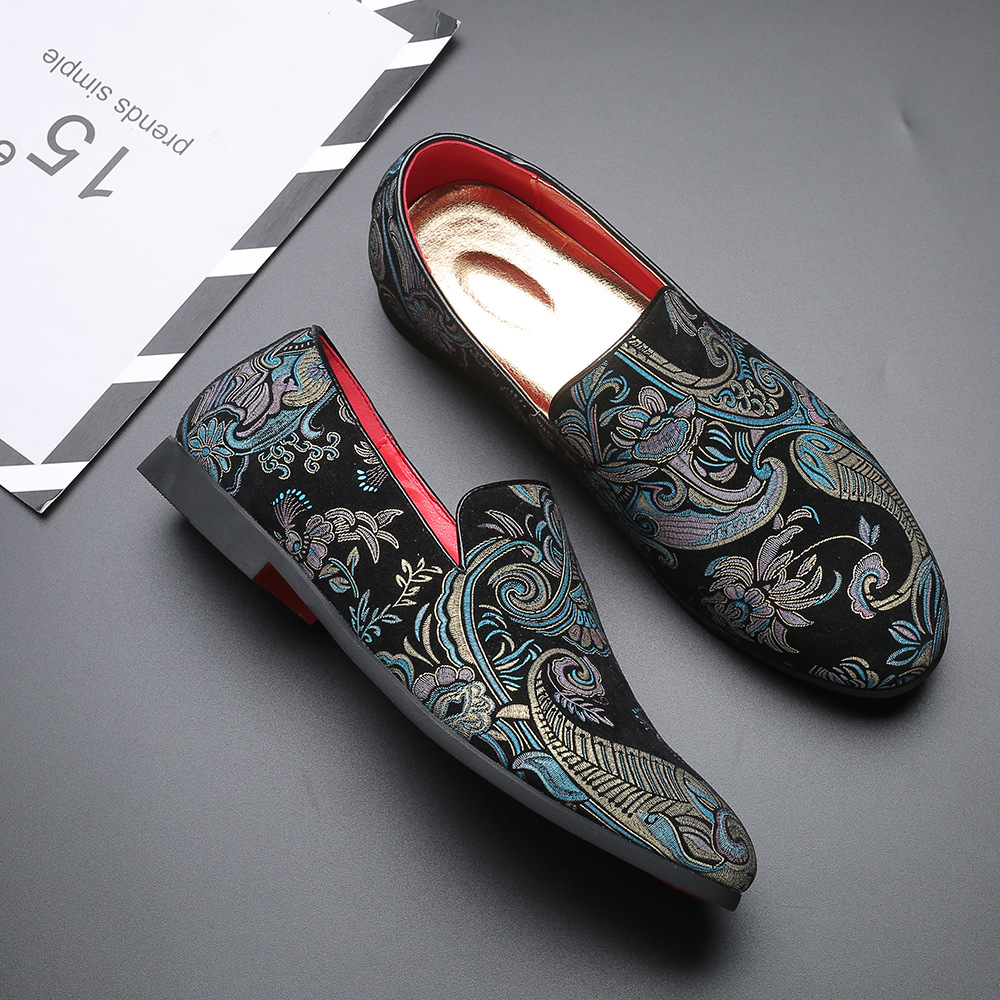 A pedal soft bottom men's business casual shoes38-48男休闲鞋