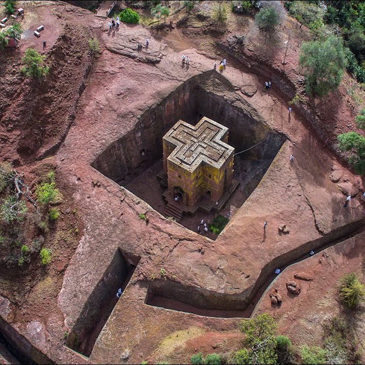 埃塞俄比亚拉利贝拉岩石教堂2日游