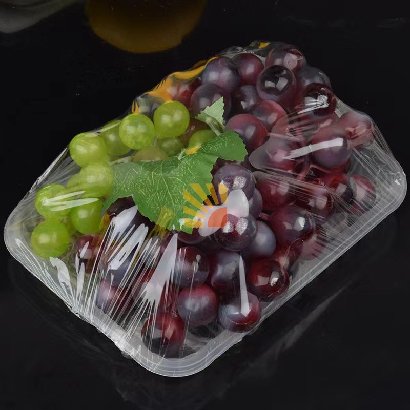 卡通包子托盘一次性半透明生鲜托盘超市水果蔬菜肉类PP底托包装盒