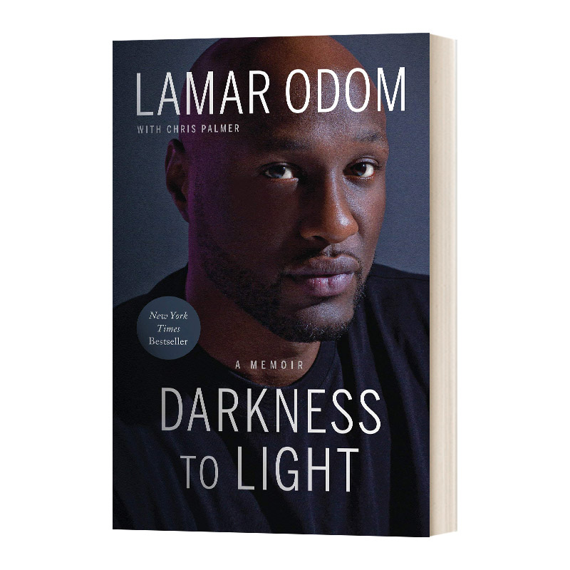 华研原版 黑暗到光明 英文原版 Darkness to Light NBA篮球队员拉玛尔奥多姆传记 英文版 进口英语原版书籍