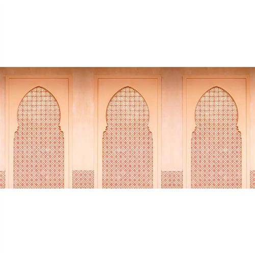 摩洛哥墙纸民族风欧式复古花纹教堂宫殿壁纸卧室民宿酒店装饰墙布