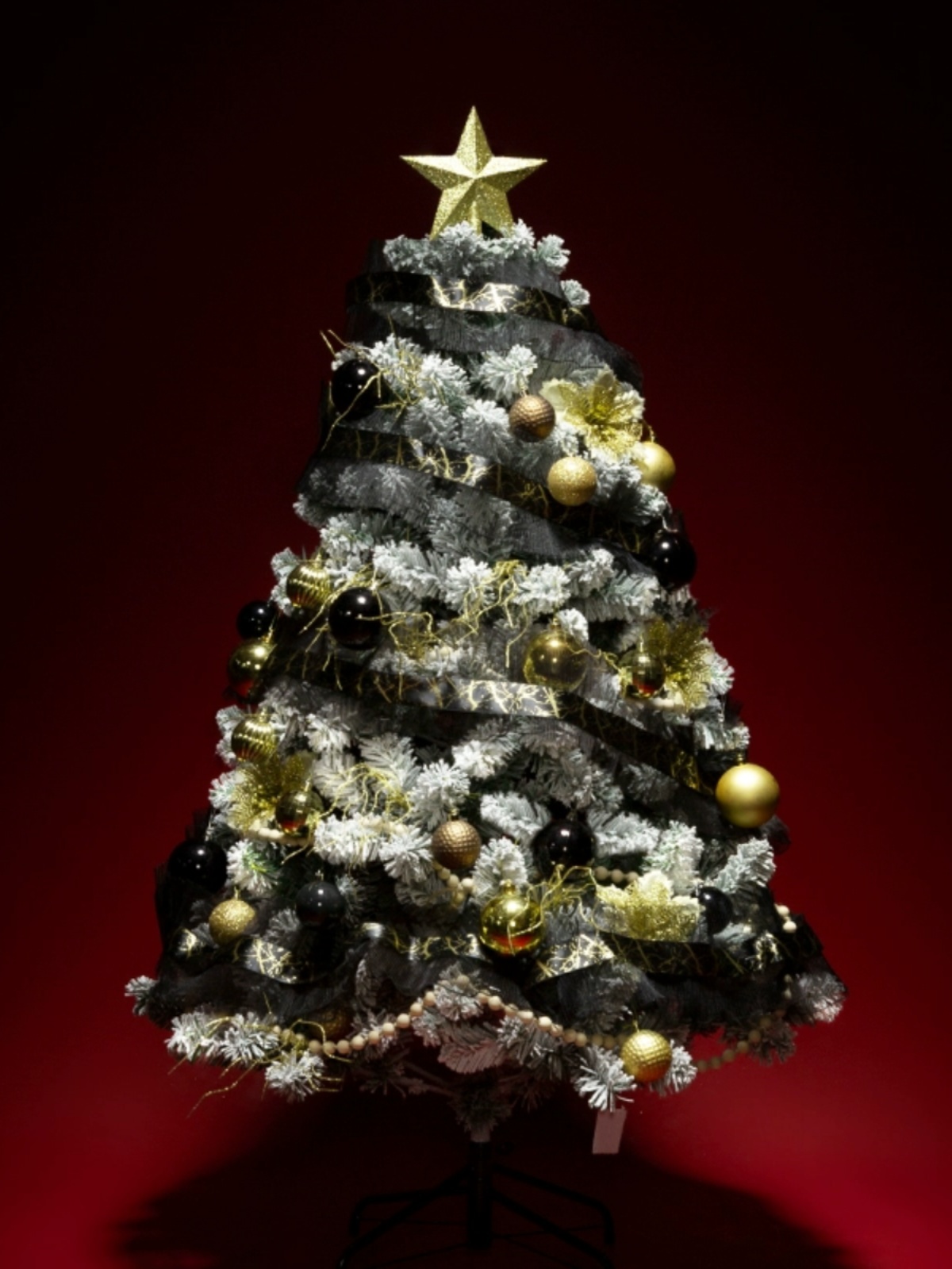 白雪植绒圣诞树1.5m1.8m2.1m加密家用雪松圣诞节装饰品套餐圣诞树