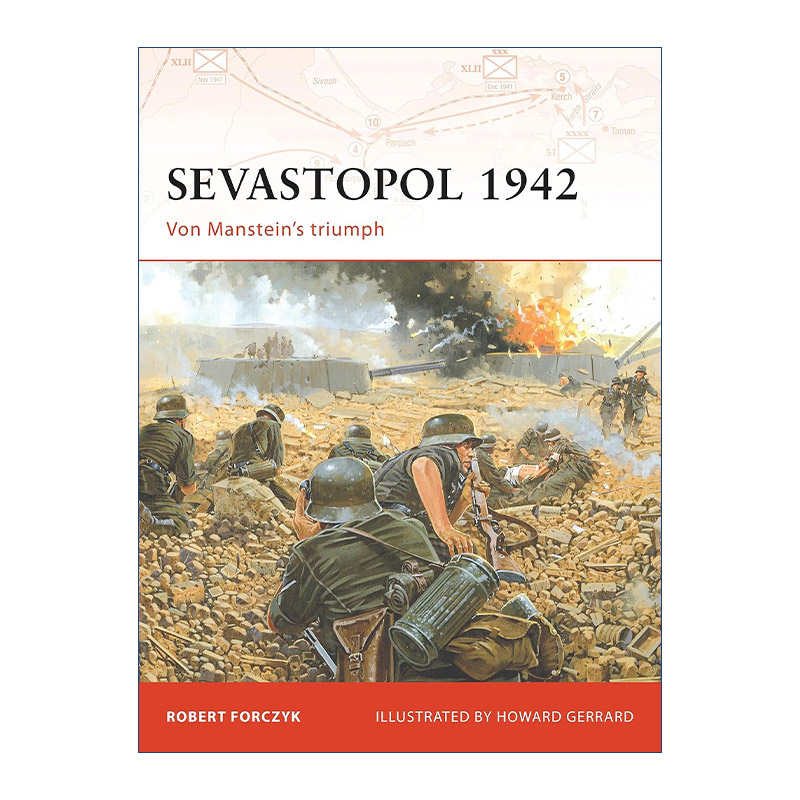 苏德1942塞瓦斯托波尔战役 英文原版 Sevastopol 1942 战争历史系列 英文版 进口英语原版书籍