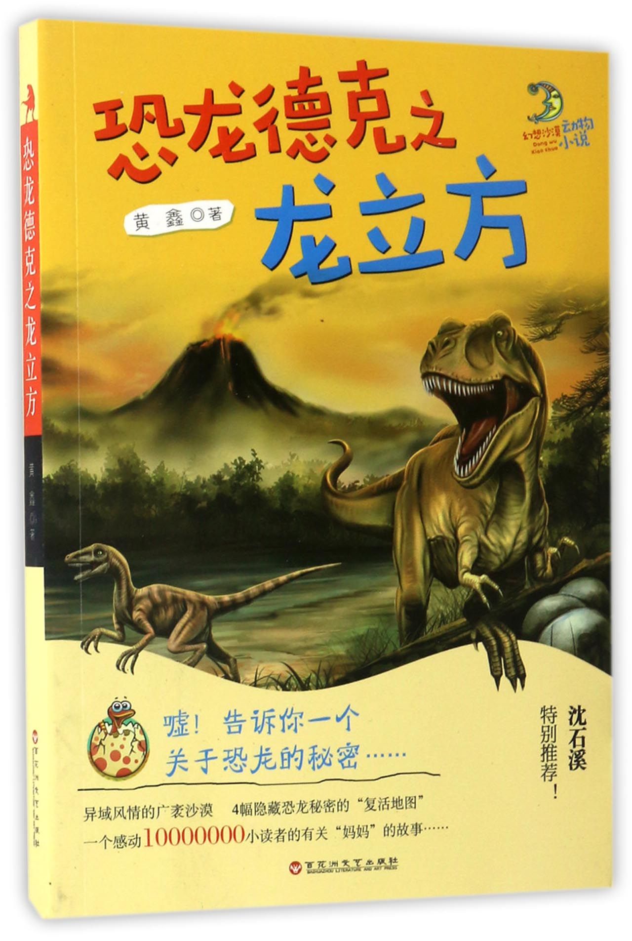 恐龙德克之龙立方 儿童成长文学作品 作家黄鑫用他擅长的文字将这温暖又充满奇幻色彩的故事唯美呈现 小学生课外阅读书籍