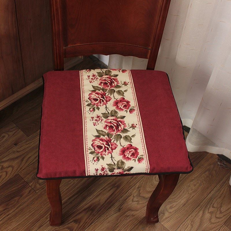 新中式餐椅垫 圈椅简易椅新古典官椅垫红木沙发椅坐垫皇宫可定制