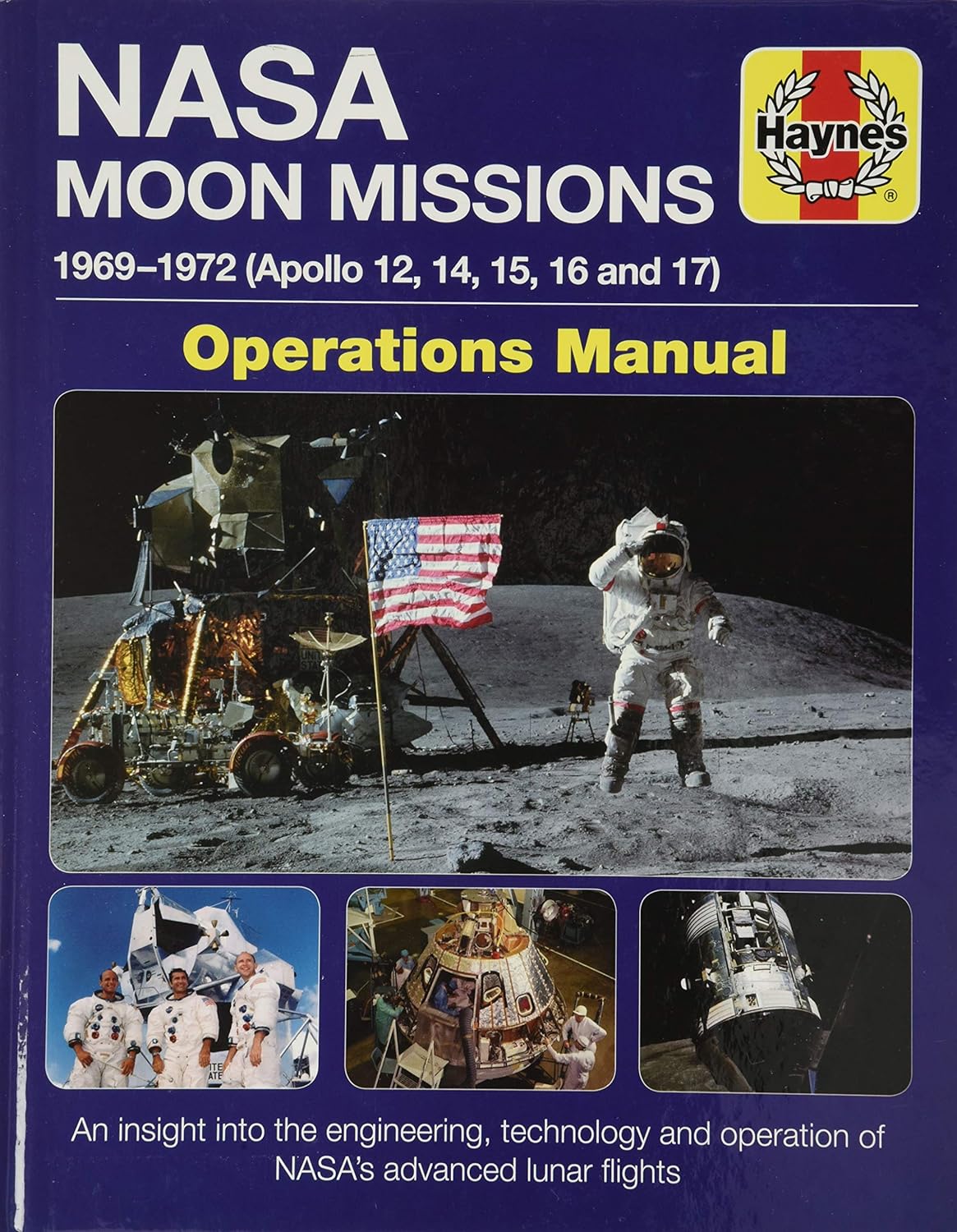 NASA 登月计划大揭秘 阿波罗11号50周年 Haynes手册 英文原版 NASA Moon Missions Manual