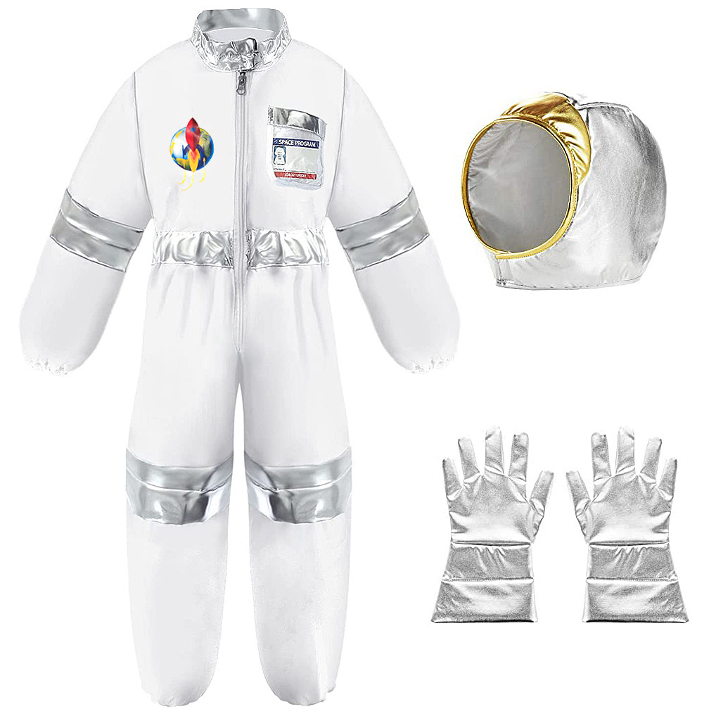 杰西派对节日表演儿童手套演出服万圣节cosplay扮演太空服服宇航