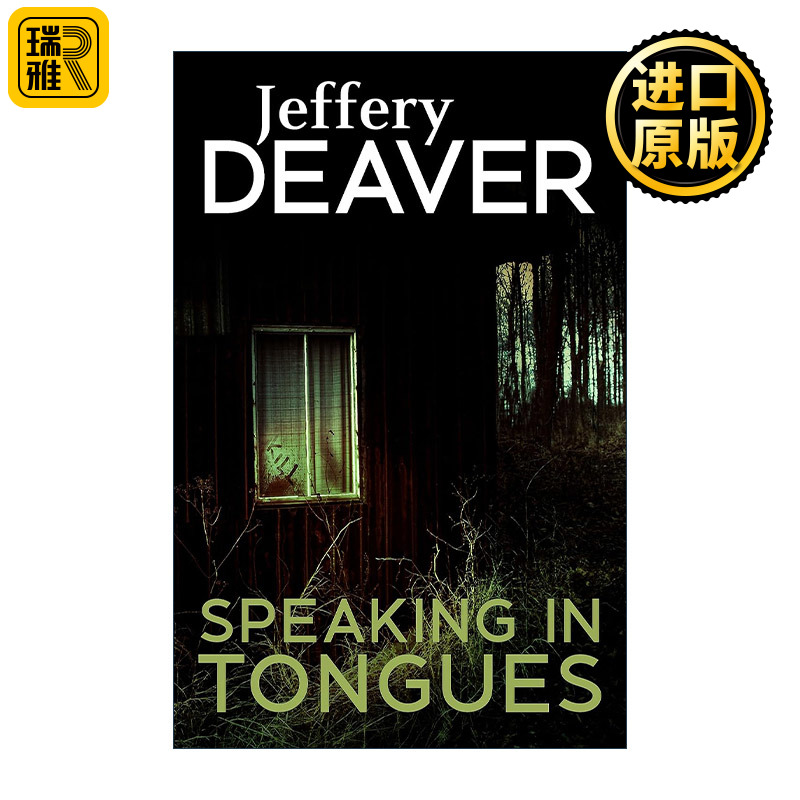英文原版 Speaking In Tongues 说悄悄话的熊 杰弗里迪弗 Jeffery Deaver 英文版 进口英语原版书籍