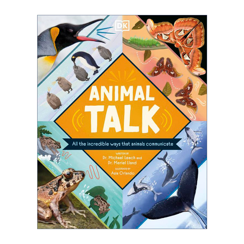 英文原版 Animal Talk 动物交流的方式 儿童科普百科精装 英文版 进口英语原版书籍