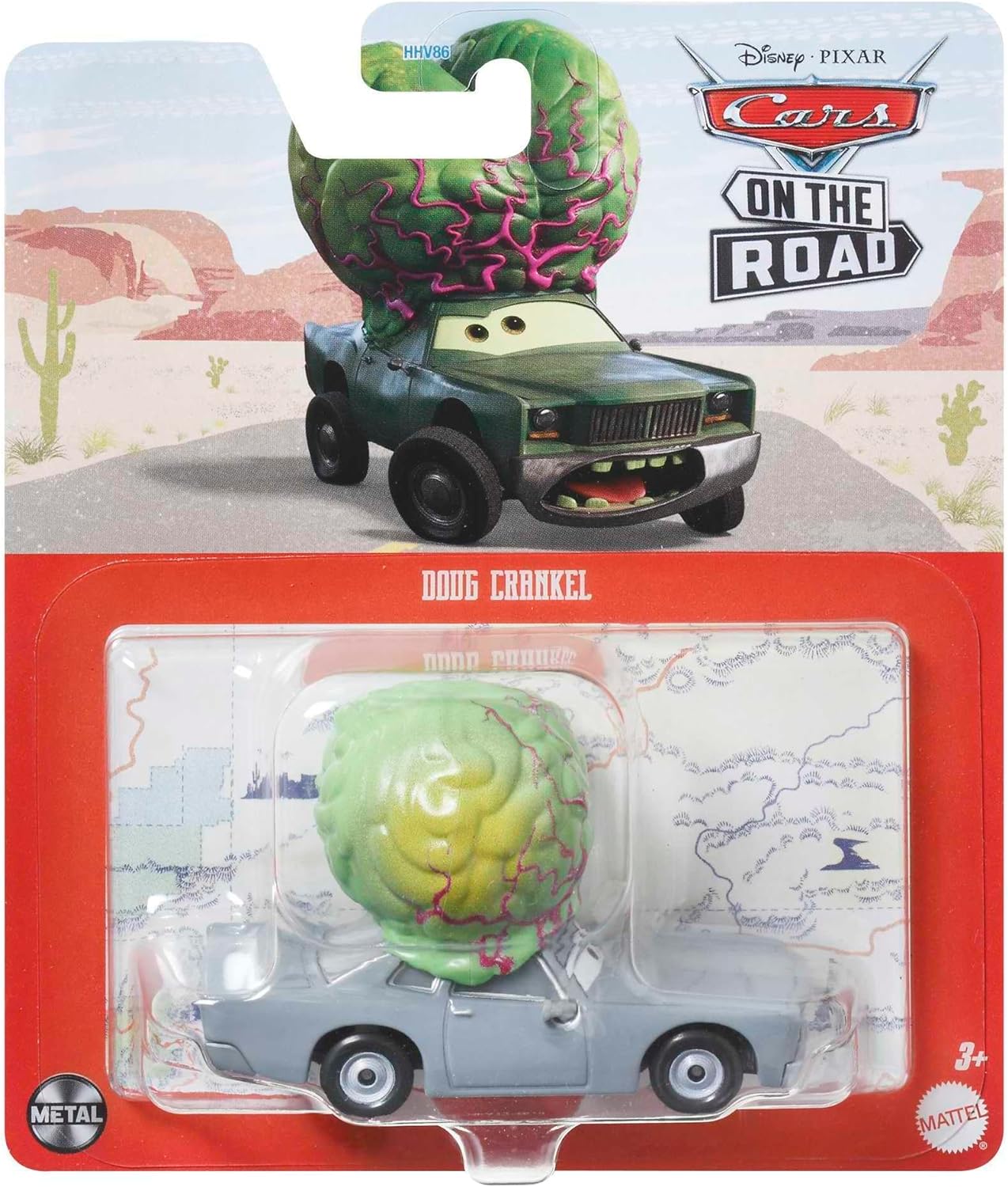 2023 美泰 Pixar Cars 汽车总动员玩具合金车辆模型系列 CD盒