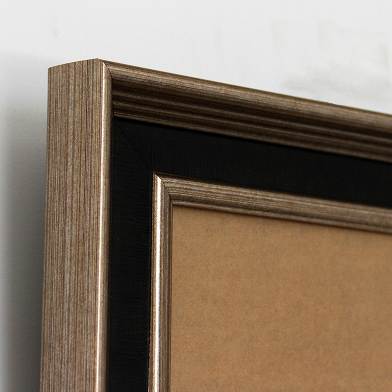 现代简约 褐色复古画框 相框油画装裱素描装画挂墙细框