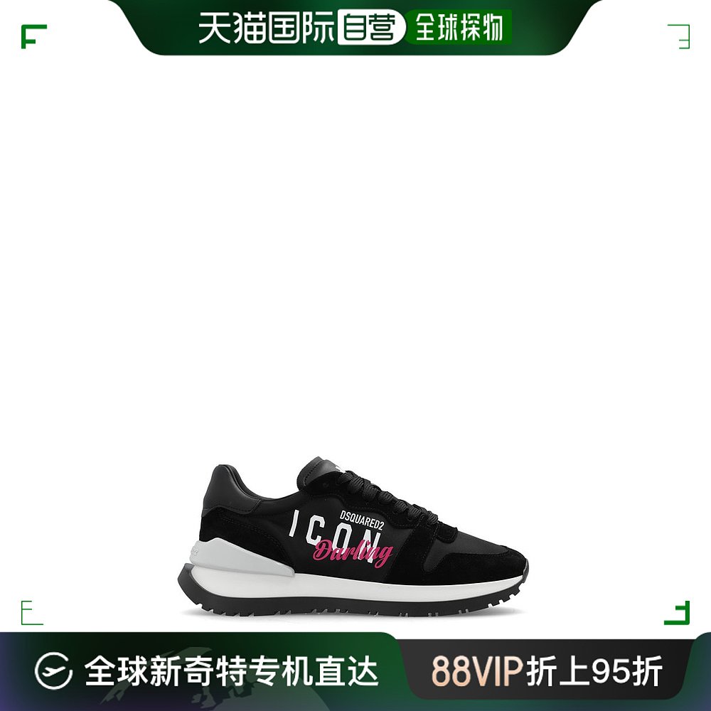 香港直邮Dsquared2 二次方 女士 图标印花低帮运动鞋 SNW03400160