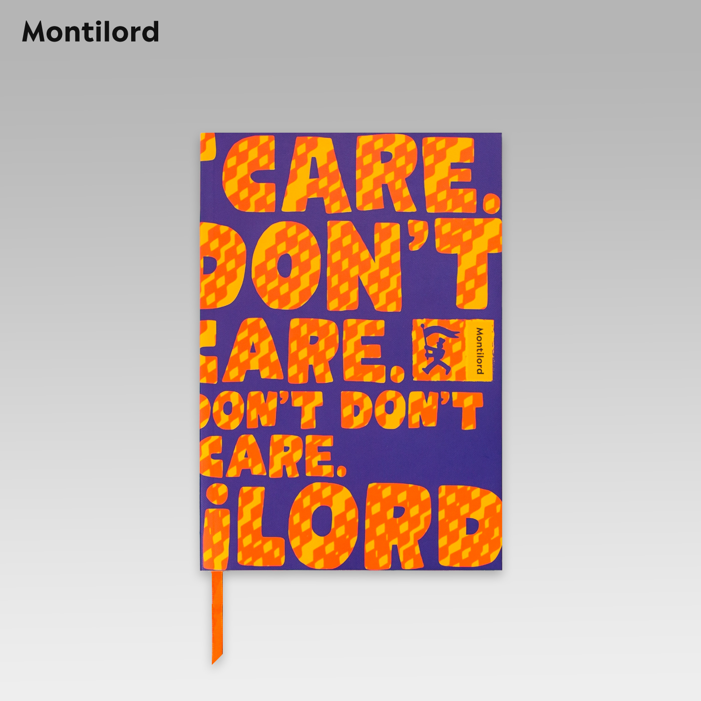 『Montilord』B5横线笔记本 厚纸 Don't care记事本笔记录学加厚护眼高效简约防水平摊顺滑好写好看背景ins
