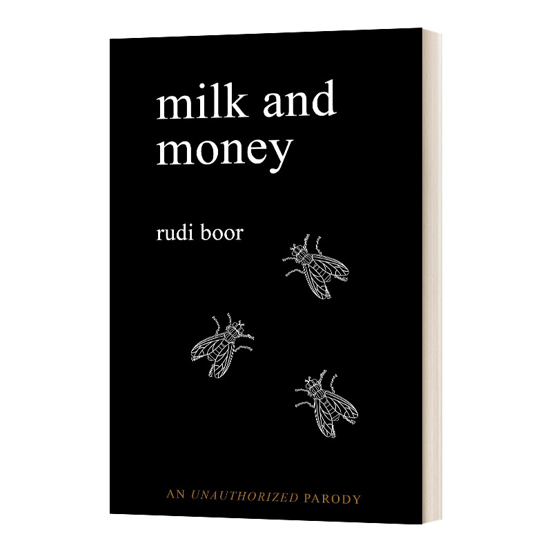 英文原版 Milk and Money A Parody 牛奶与金钱 打油诗与幽默诗歌 Rudi Boor 诙谐幽默诗集 英文版 进口英语原版书籍