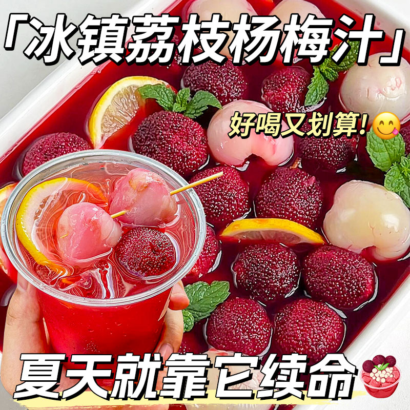 柠檬荔枝杨梅饮水果茶包冻干汁脂减适合女生泡水喝的夏天冲泡饮品