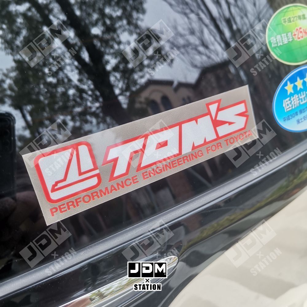 日系JDM风格车贴TOM'S适合于丰田雷克萨斯