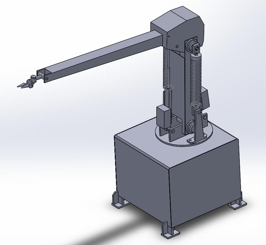 J307-自动喷涂机器人设计【喷漆】机械手CAD图纸