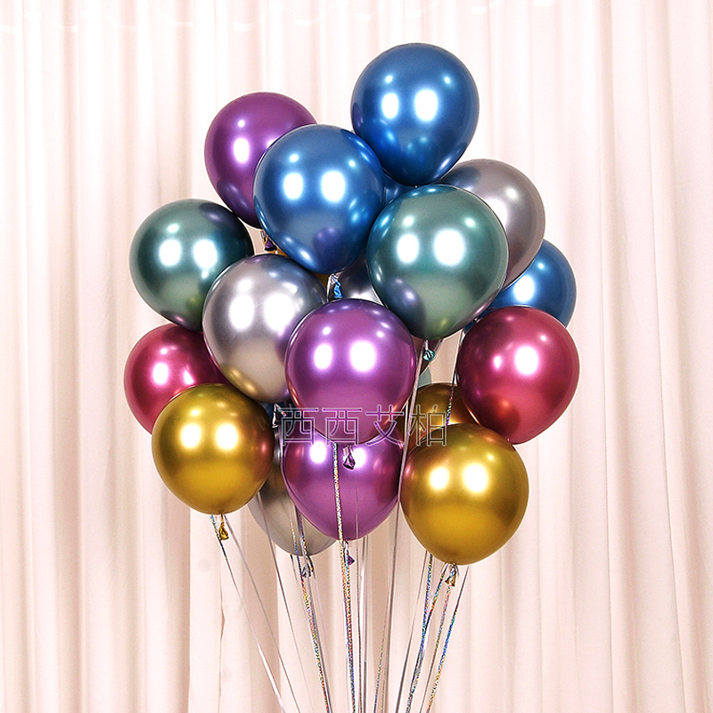 金属气球加厚店铺开业活动布置场景结婚装饰汽球批发生日派对周岁