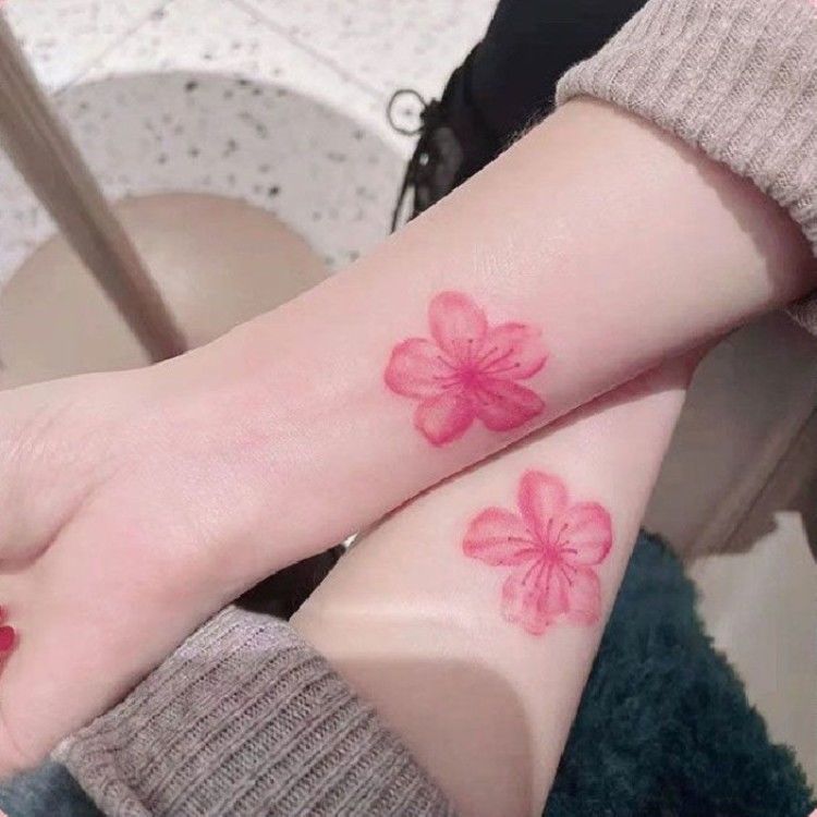 日系纹身樱花